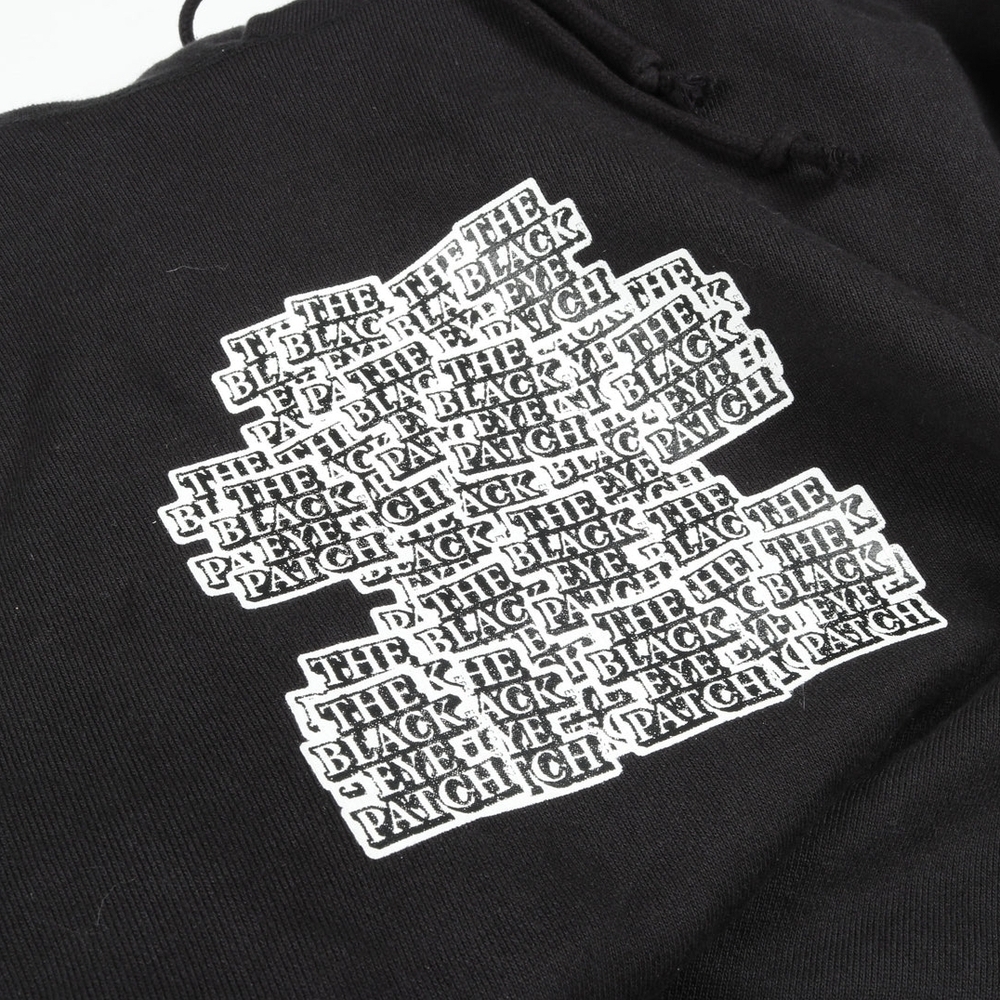 Black Eye Patch OG Labels in Shape Pullover Hoodie XL Japanese Streetwear - Picture 9 of 9